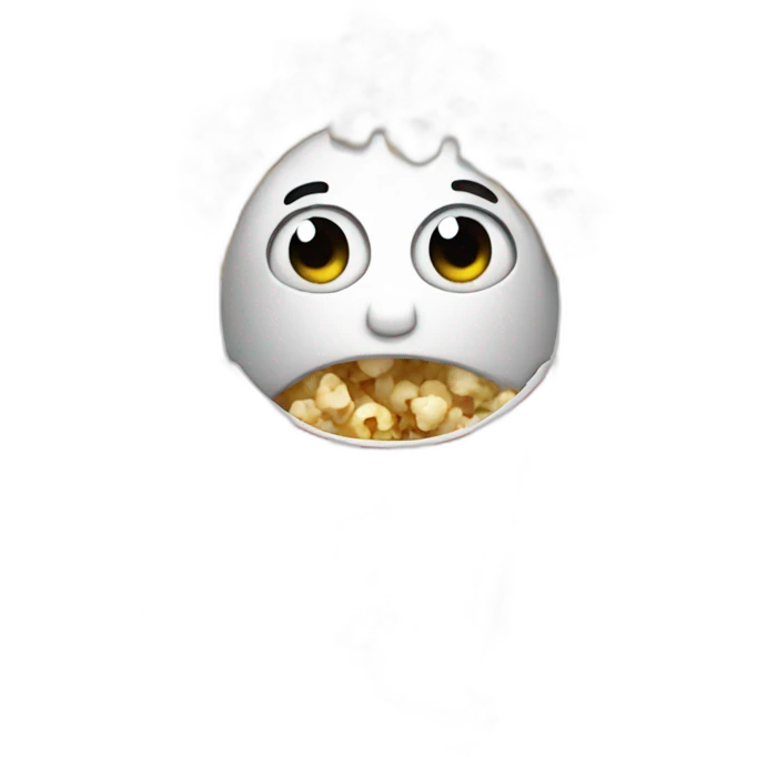 eating popcorns emoji