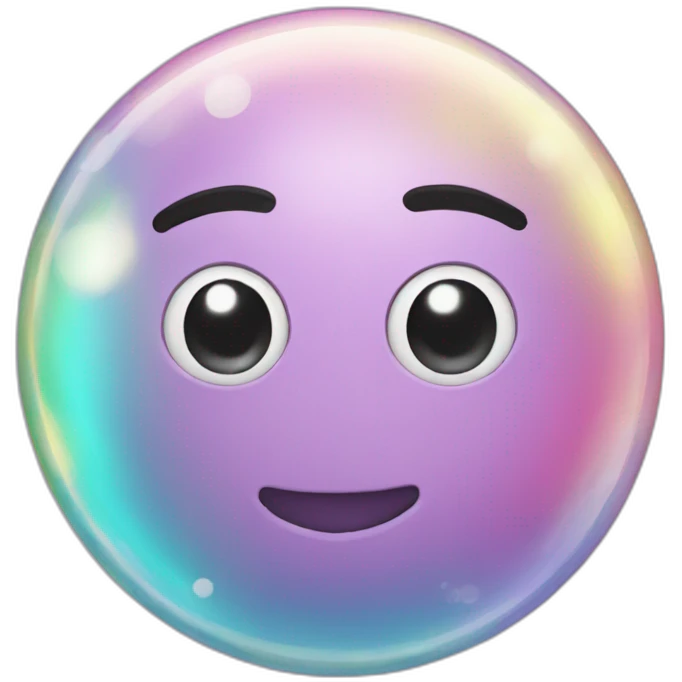 Bubbles soap emoji