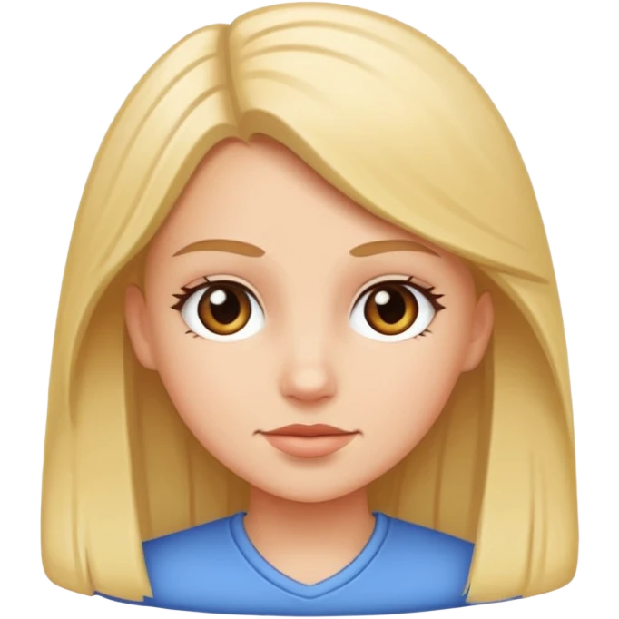 White girl, syd emoji