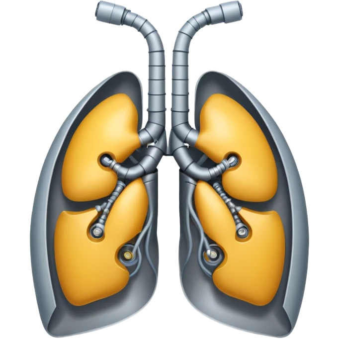 robotic lung emoji