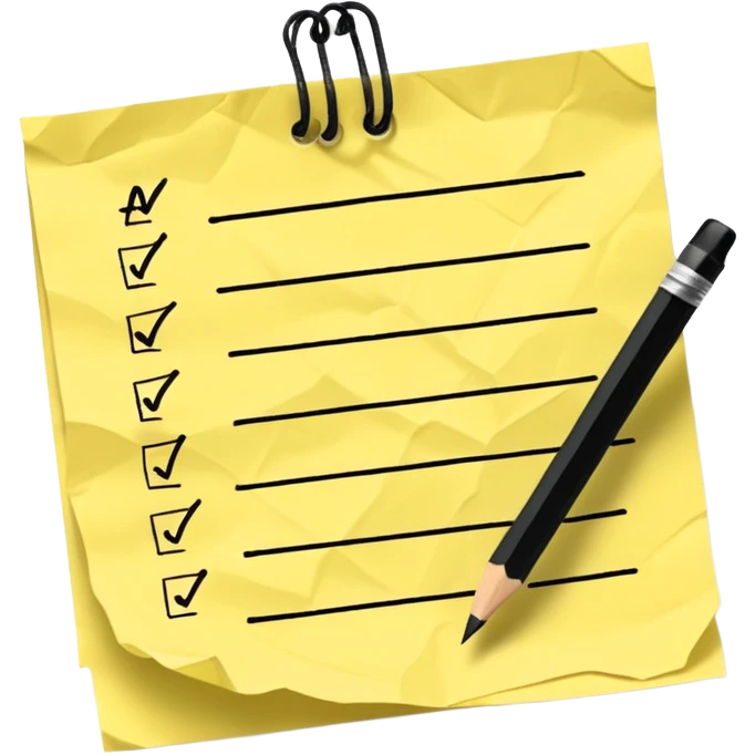 to do list emoji