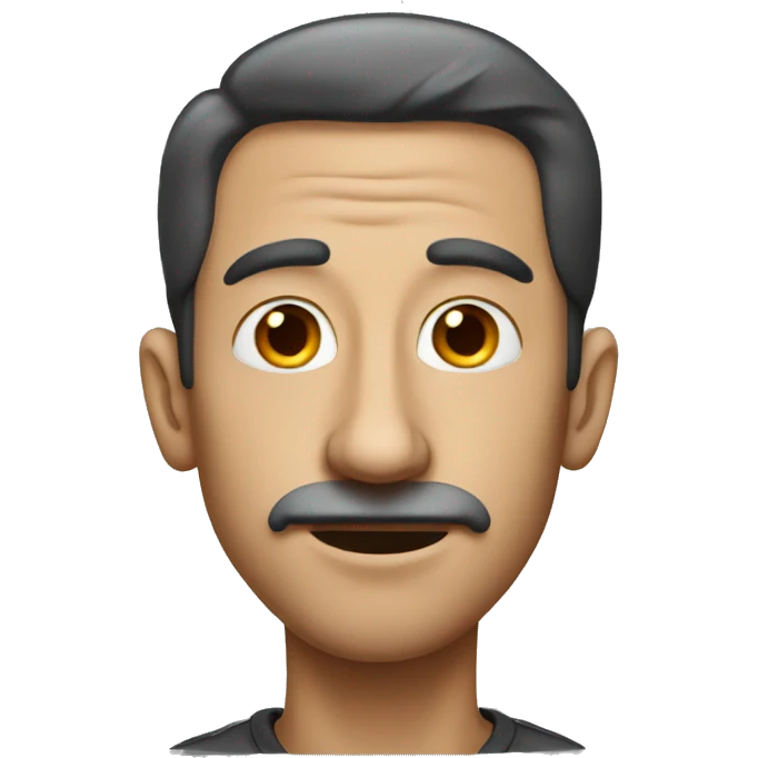 Man with big nose emoji