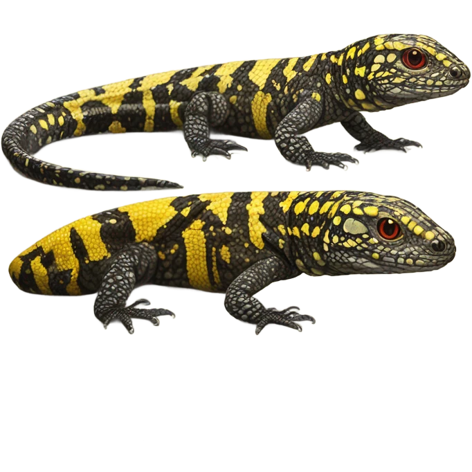 Tegu lizard emoji