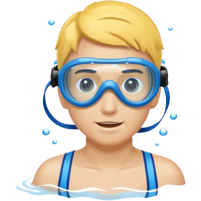 Swim 🏊 waterproof goggles 🥽  emoji