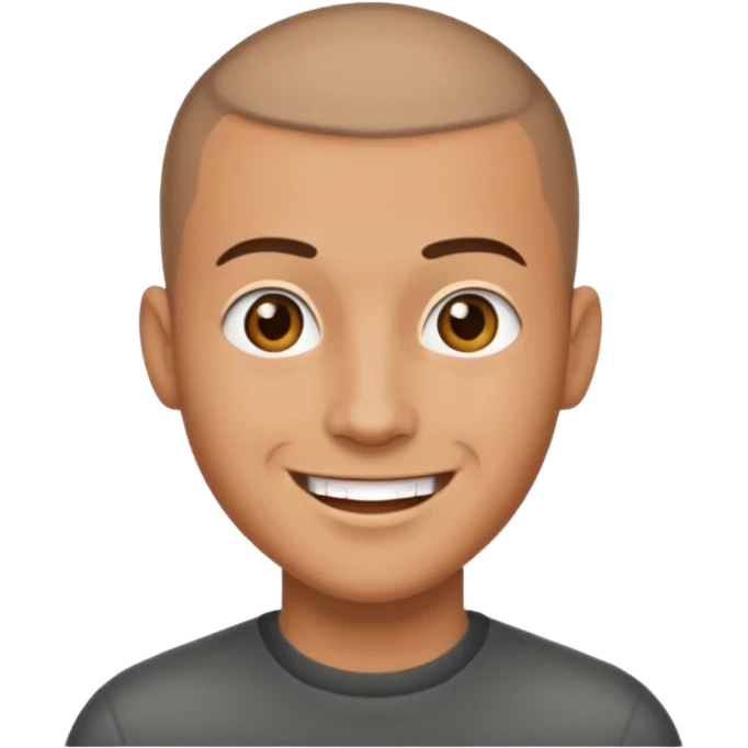 buzz cut man emoji