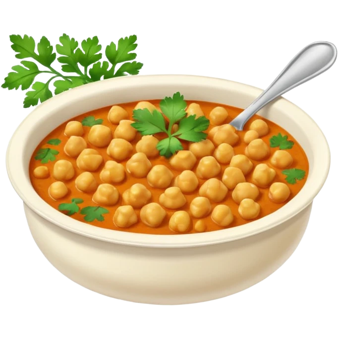 Chicken and Chickpea Curry emoji