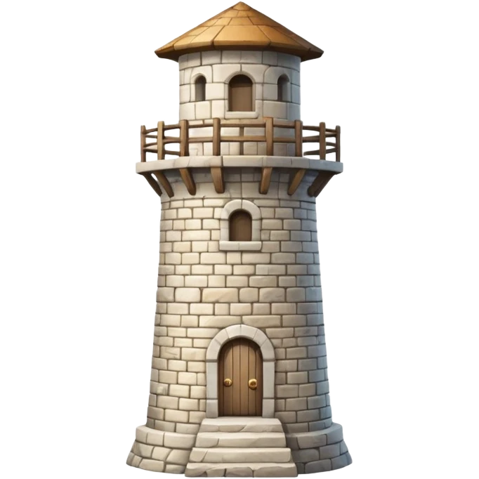 white watchtower emoji