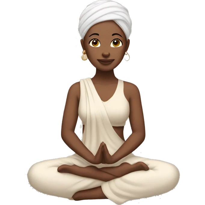 Namaste in skin colour by emoji