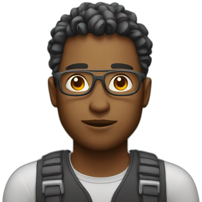 Software developer with mind blowing emoji