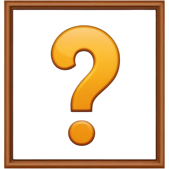 Question emoji
