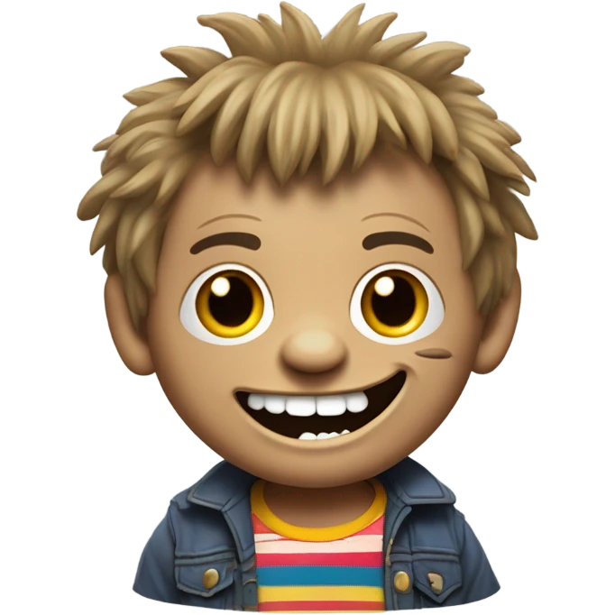 the character of sloth in the goonies emoji