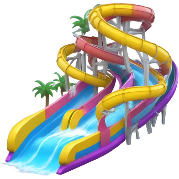 big water slide emoji