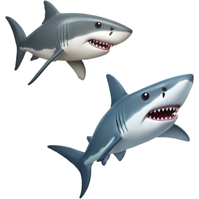 shark with topha emoji