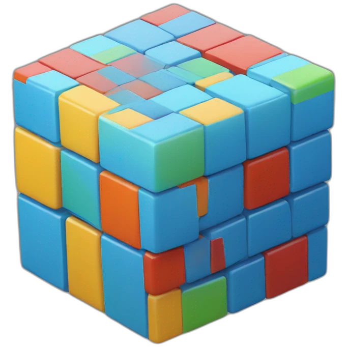 Rubix cube  emoji