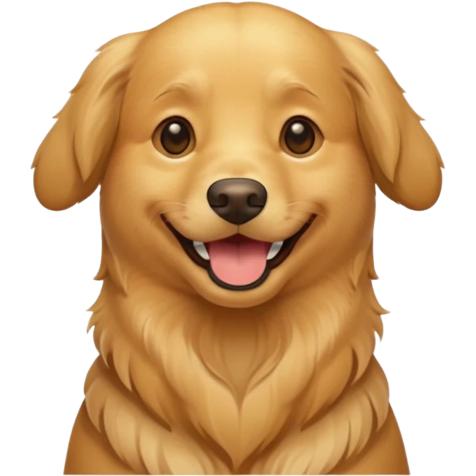 Perro riendose emoji