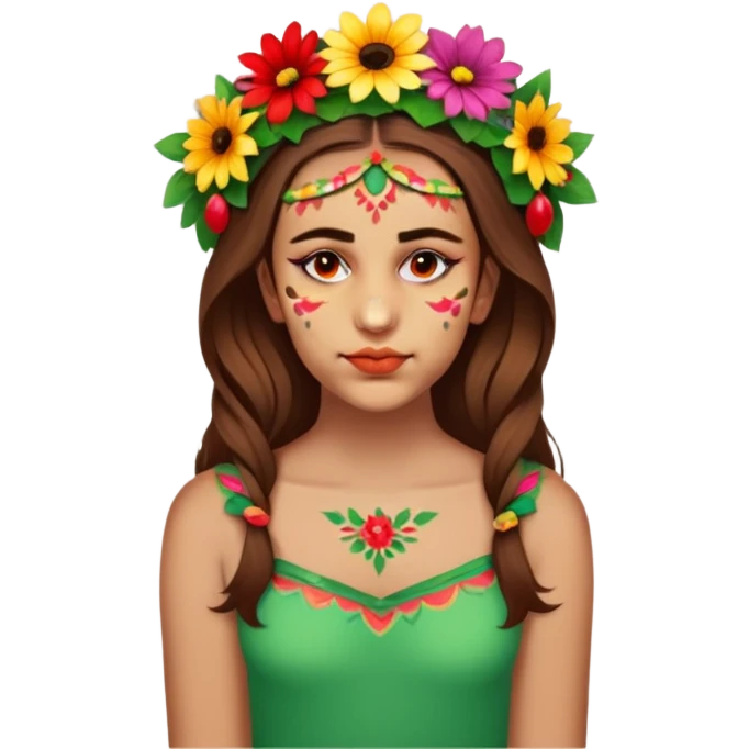Flower-Crowned Dancer emoji