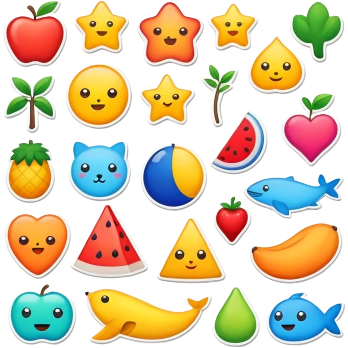 18 стикер emoji