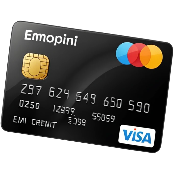 black credit card emoji