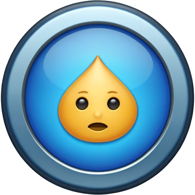 🚨🔵 emoji