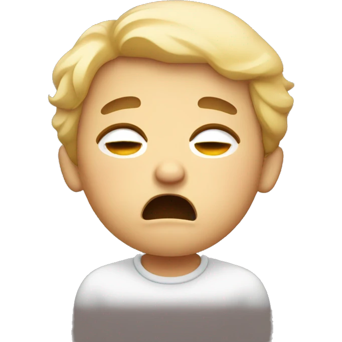 sleepy drooling face  emoji