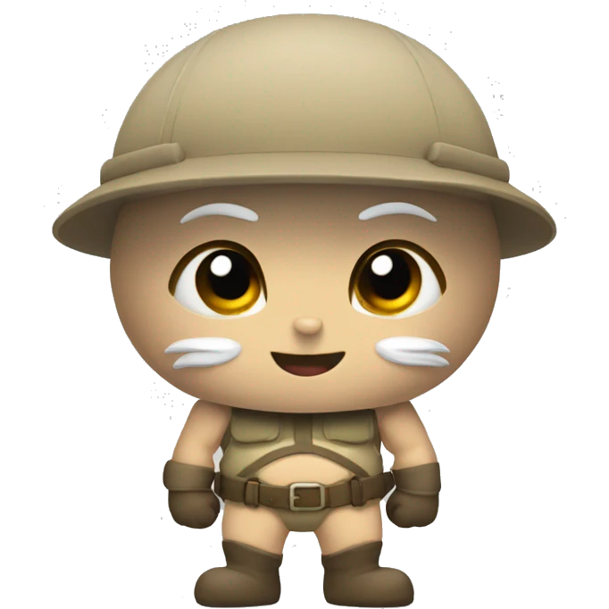 Corps entier de chat musclé  emoji