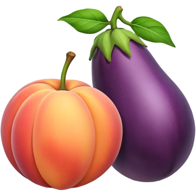 🍑🍆 emoji