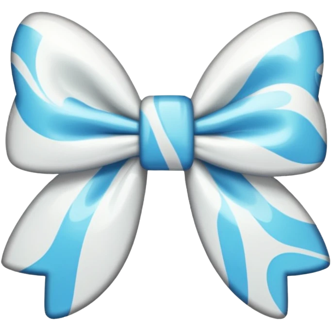marble bow emoji