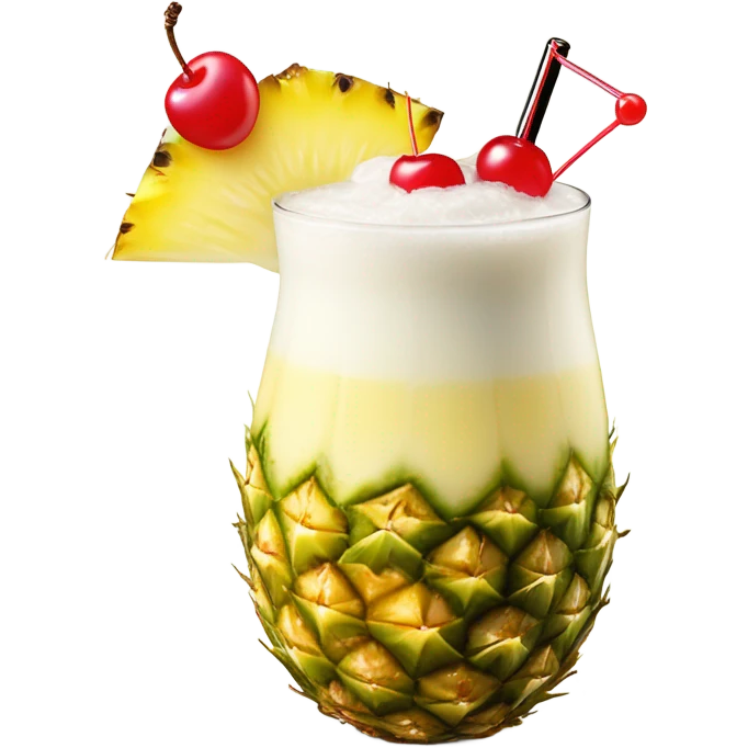 A Pina colada  emoji