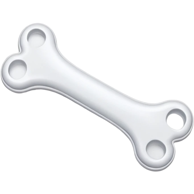 squeaking dog bone emoji