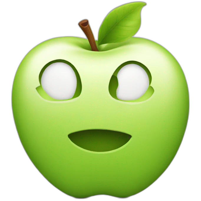 shape apple emoji