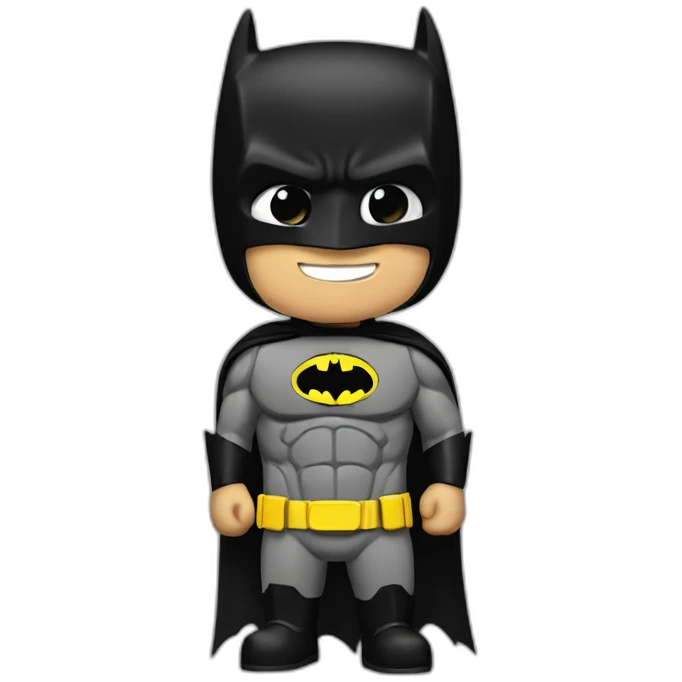 Batman in the office emoji