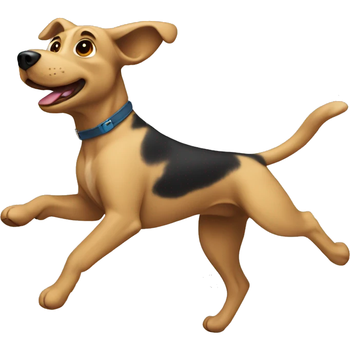 Perro volando emoji