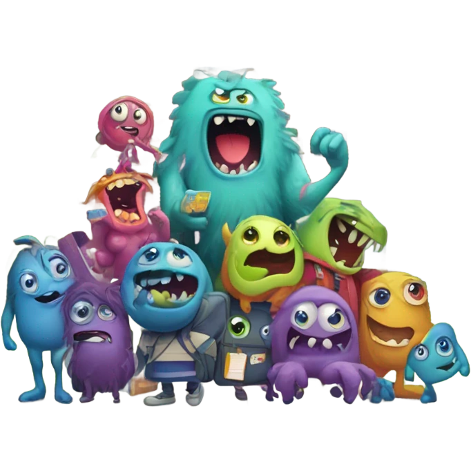 Monsters university emoji