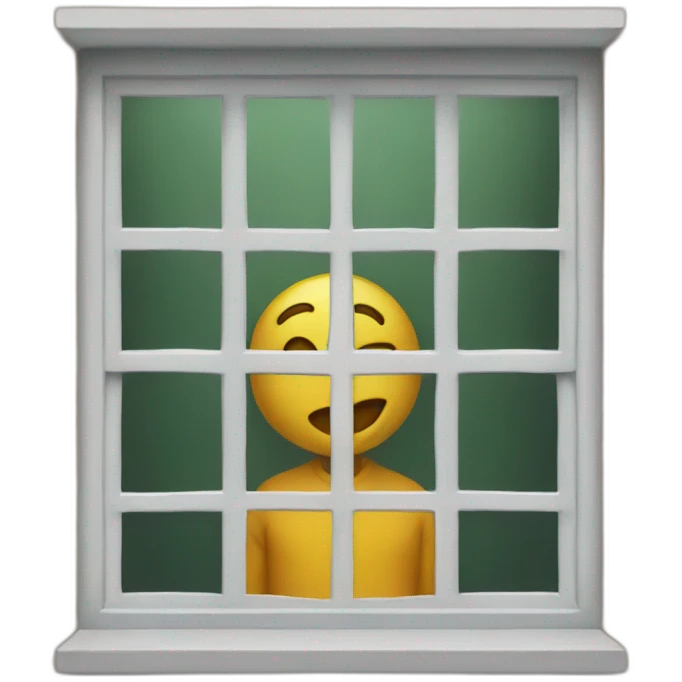 To enter by the window emoji