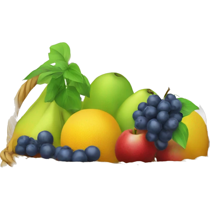 Fruit basket  emoji