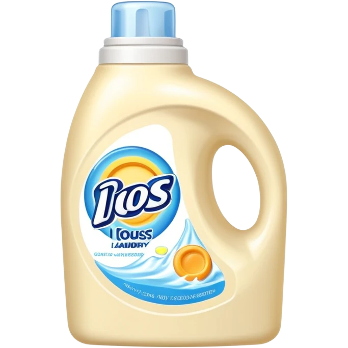 Cream laundry detergent emoji