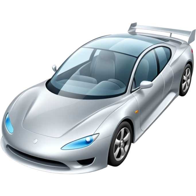 car with a transparent shield or film emoji