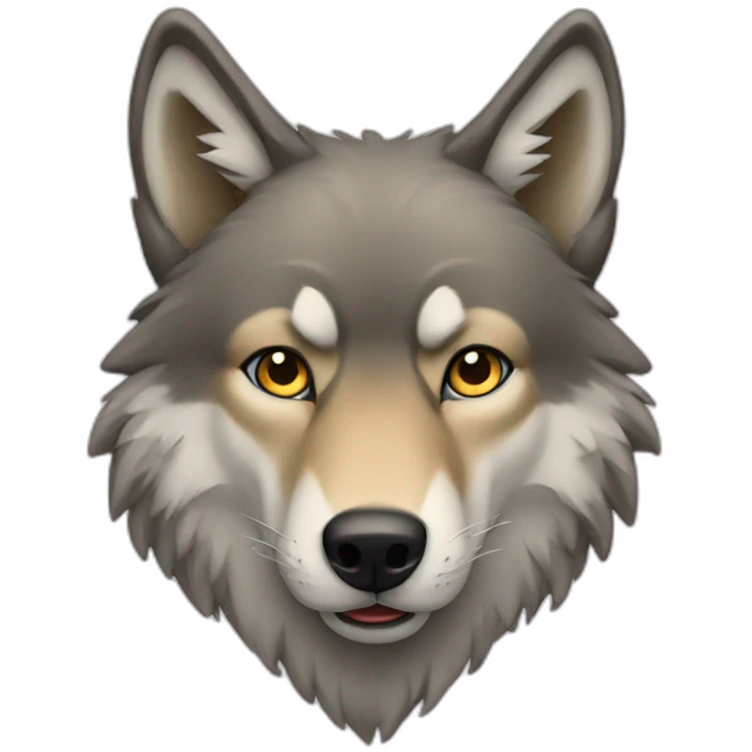 wolf emoji