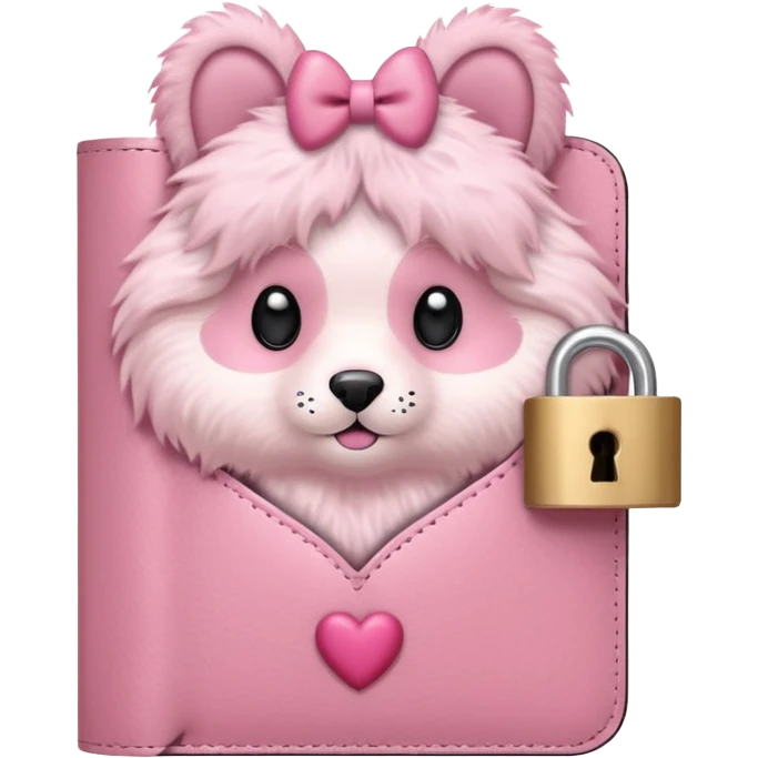 Fur Baby Pink Diary emoji