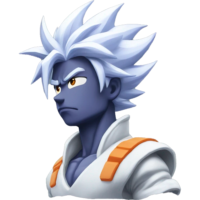 ultra instinct pensive emoji
