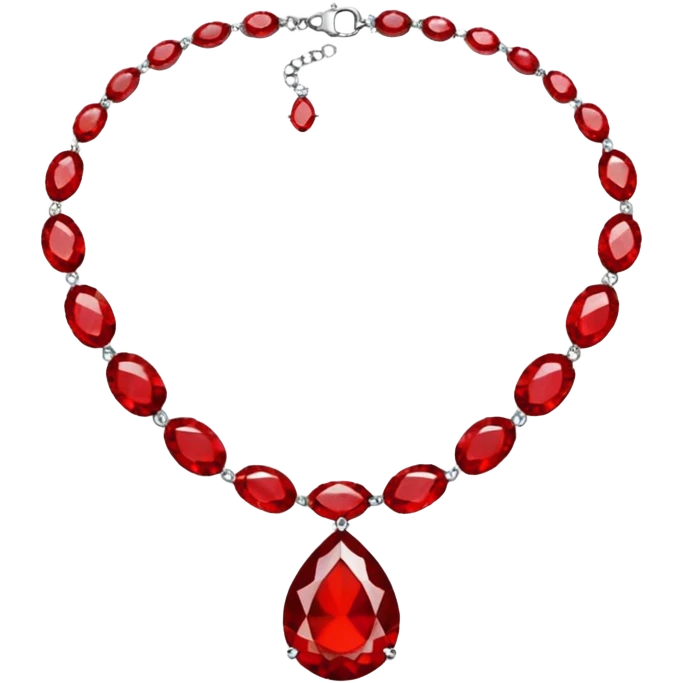 Necklace red emoji