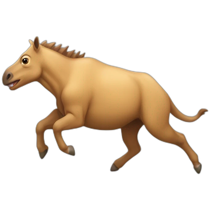 rinoceronte corriendo emoji