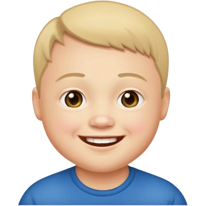 Un trisomique emoji