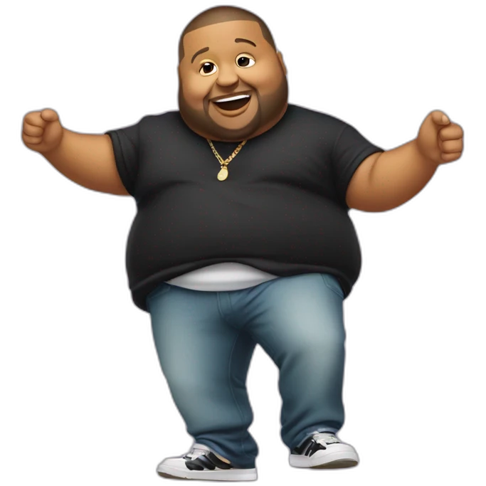 fat dj khaled dancing emoji