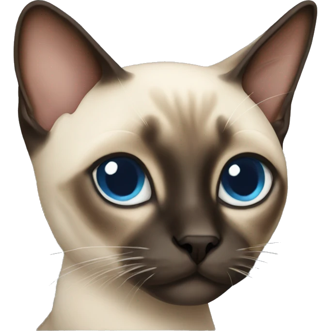 Siamese cat emoji