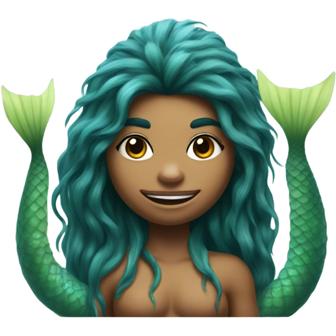 Mermaid sasquatch  emoji