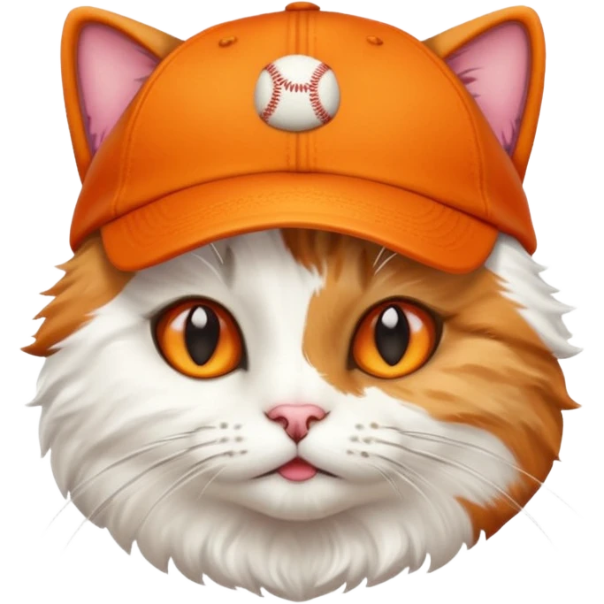 Gato de boné emoji