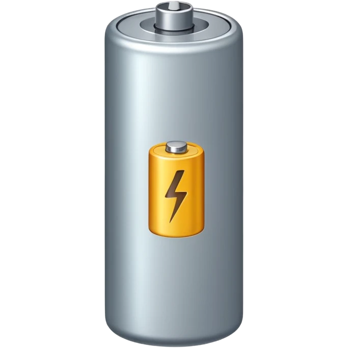 empty battery emoji