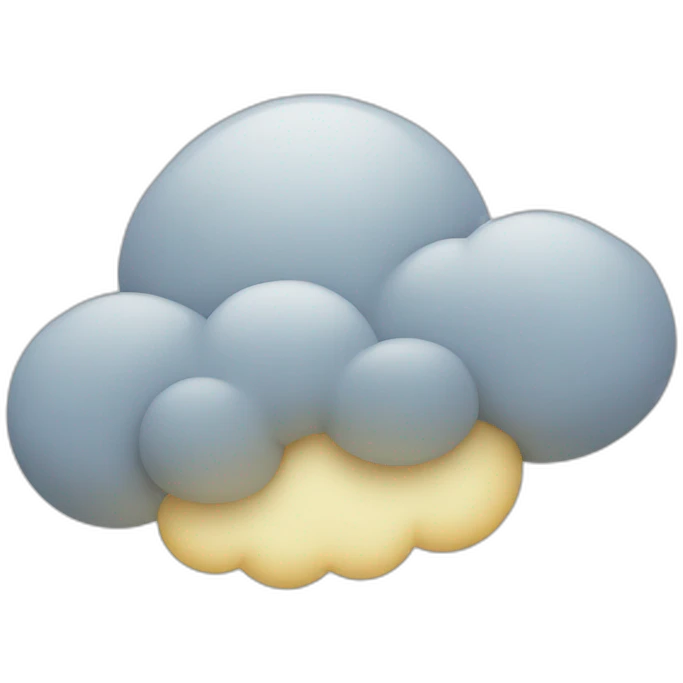 windy cloud emoji