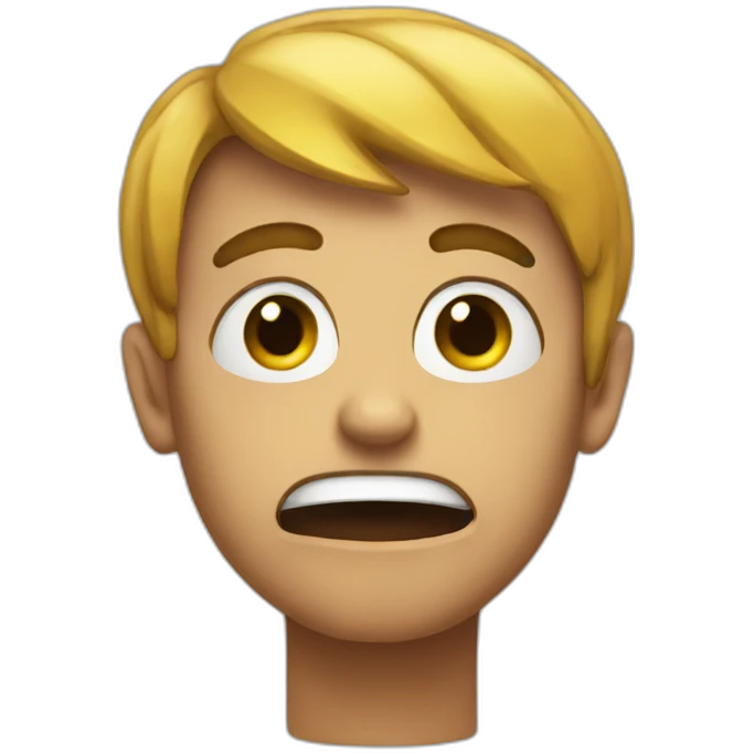 Wtf face emoji